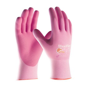 West Chester 34-8264 MaxiFlex Active Seamless Knit Nylon / Elastane Glove with Ultra Lightweight Nitrile Coated MicroFoam Grip on Palm &amp; Fingers