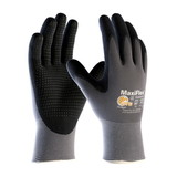 PIP 34-844 MaxiFlex Endurance Seamless Knit Nylon Glove with Nitrile Coated MicroFoam Grip on Palm & Fingers - Micro Dot Palm