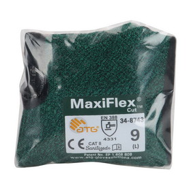 PIP 34-8743V MaxiFlex Cut Seamless Knit Engineered Yarn Glove with Premium Nitrile Coated MicroFoam Grip on Palm &amp; Fingers - Vend-Ready