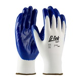 West Chester 34-C229 G-Tek GP Seamless Knit Nylon Glove with Nitrile Coated Smooth Grip on Palm & Fingers
