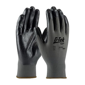 PIP 34-C232 G-Tek GP Seamless Knit Nylon Glove with Nitrile Coated Foam Grip on Palm &amp; Fingers - Economy Grade