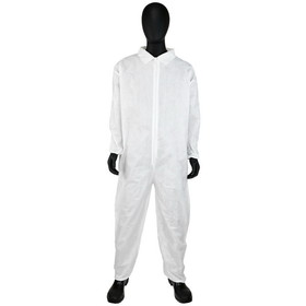 PIP 3402 PIP PE Laminate Coverall with Elastic Wrist &amp; Ankle