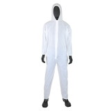 West Chester 3406 PIP PE Laminate Coverall Hood with Elastic Wrist & Ankle