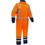 PIP 344M6453X-ORNV/S Ansi Type 2 Class 3 Hi Vis Freezer Coverall, Price/each