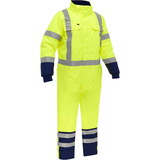 PIP 344M6453X Bisley ANSI Type R Class 3 Extreme Cold Coverall with X-Back