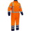 PIP 344M6453X-ORNV/S Ansi Type 2 Class 3 Hi Vis Freezer Coverall, Price/each