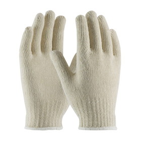 PIP 35-C103 PIP Economy Weight Seamless Knit Cotton/Polyester Glove - Natural