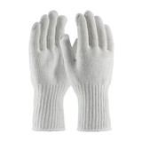 West Chester 35-CB604 PIP Extra Heavy Weight Seamless Knit Cotton/Polyester Glove - White with Extended Cuff