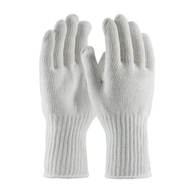 PIP 35-CB604 PIP Extra Heavy Weight Seamless Knit Cotton/Polyester Glove - White with Extended Cuff