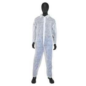 West Chester 3502 PIP Standard Weight SBP Coverall-Elastic Wrist &amp; Ankles