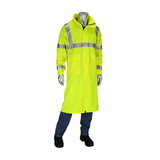 West Chester 355-2505AR VizAR AR/FR ANSI Type R Class 3 Value All Purpose 48" Raincoat