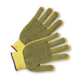 West Chester 35KDBSY PIP Seamless Knit Kevlar Glove with Double-Sided PVC Dot Grip - Youth