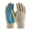 West Chester 37-C110B PIP Seamless Knit Cotton / Polyester Glove with PVC Brick Pattern Grip - 7 Gauge, Price/Dozen