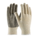 West Chester 37-C2110PD PIP Seamless Knit Cotton / Polyester Glove with PVC Dot Grip - 10 Gauge