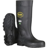 PIP 383-820 Boss Footwear Black PVC Full Safety Steel Toe and Midsole Boot