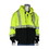 PIP 385-1370FR PIP ANSI Type R Class 3 AR/FR Full Zip Hooded Sweatshirt with Black Bottom, Price/Each