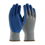 West Chester 39-C1305 G-Tek GP Seamless Knit Cotton / Polyester Glove with Latex Coated Crinkle Grip on Palm & Fingers - Regular Grade