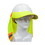 West Chester 396-800 EZ-Cool Hi-Vis Hard Hat Visor and Neck Shade, Price/Each