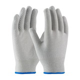 West Chester 40-6411 CleanTeam Seamless Knit Nylon / Carbon Fiber Electrostatic Dissipative (ESD) Glove with PVC Dot Grip
