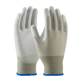 West Chester 40-6415 CleanTeam Seamless Knit Nylon / Copper Fiber Electrostatic Dissipative (ESD) Glove with Polyurethane Coated Smooth Grip on Palm & Fingers