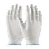 PIP 40-736 CleanTeam Light Weight Seamless Knit Nylon Clean Environment Glove - Half-Finger
