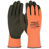 PIP 41-1328 PowerGrab Thermodex Hi-Vis Seamless Knit Glove with Latex MicroFinish Grip on Palm & Fingers