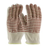 West Chester 43-502 PIP Double-Layered Cotton Seamless Knit Hot Mill Glove with Double-Sided EverGrip Nitrile Coating - 24 oz
