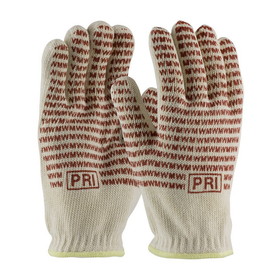 PIP 43-502 PIP Double-Layered Cotton Seamless Knit Hot Mill Glove with Double-Sided EverGrip Nitrile Coating - 24 oz