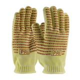 West Chester 43-552 PIP Kevlar / Cotton Seamless Knit Hot Mill Glove with Cotton Liner and Double-Sided EverGrip Nitrile Coating - 24 oz