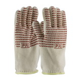 West Chester 43-802 PIP Double-Layered Cotton Seamless Knit Hot Mill Glove with Double-Sided EverGrip Nitrile Coating - 32 oz