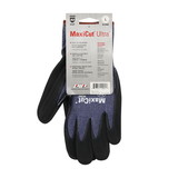 PIP 44-3745T MaxiCut Ultra Seamless Knit Engineered Yarn Glove with Premium Nitrile Coated MicroFoam Grip on Palm & Fingers - Tagged