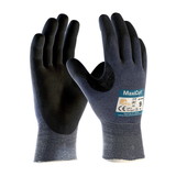 West Chester 44-3745 MaxiCut Ultra Seamless Knit Engineered Yarn Glove with Premium Nitrile Coated MicroFoam Grip on Palm & Fingers
