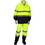 PIP 4530 ANSI Type R Class 3 Two-Piece Rain Suit with Black Bottom, Price/Each