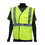West Chester 47203 Viz-Up ANSI Type R Class 2 Value Four Pocket Solid Vest, Price/Each