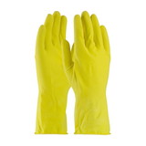 PIP 48-L140Y Assurance Unsupported Latex, Flock Lined with Honeycomb Grip - 14 Mil