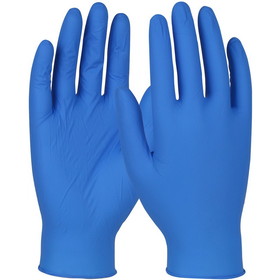 PIP 4BQF09 QRP Qualatrile Disposable Nitrile Glove, Powder Free with Textured Grip - 3.5 mil