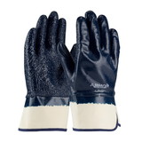West Chester 56-3147 ArmorGrip Nitrile Dipped Glove with Terry Cloth Liner and Rough Textured Grip on Full Hand -  Safety Cuff