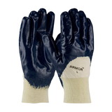 West Chester 56-3151 ArmorTuff Nitrile Dipped Glove with Jersey Liner and Smooth Finish on Palm, Fingers & Knuckles - Knit Wrist