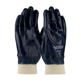 PIP 56-3171 ArmorLite Nitrile Dipped Glove with Interlock Liner and Textured Finish on Full Hand - Knit Wrist