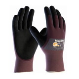 West Chester 56-425 MaxiDry Ultra Lightweight Nitrile Glove, 3/4 Dipped with Seamless Knit Nylon / Elastane Liner and Non-Slip Grip on Palm & Fingers