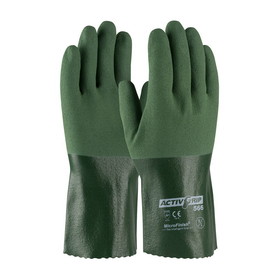 PIP 56-AG566 ActivGrip Nitrile Coated Glove with Cotton Liner and MicroFinish Grip - 12&quot;