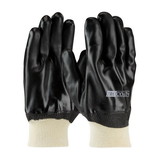 West Chester 58-8015 ProCoat PVC Dipped Glove with Interlock Liner and Smooth Finish - Knitwrist