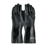 West Chester 58-8040DD ProCoat PVC Dipped Glove with Jersey Liner and Rough Acid Finish - 14"