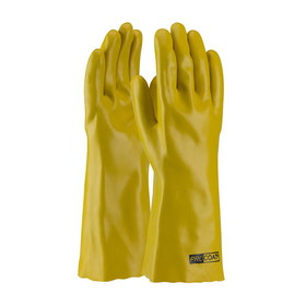 West Chester 58-8040Y ProCoat PVC Dipped Glove with Jersey Liner and Smooth Finish - 14&quot;