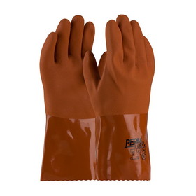 PIP 58-8651 PermFlex Cold Resistant PVC Glove with Seamless Liner and Rough Coating - 12&quot;