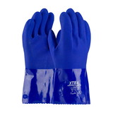 West Chester 58-8656 XtraTuff Oil Resistant PVC Glove with Seamless Liner and Rough Coating - 12"