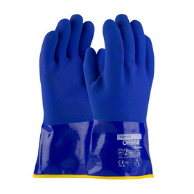 PIP 58-8658DL ProCoat Cold Resistant PVC Glove with Sandy Finish and Detachable Acrylic Liner