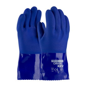 PIP 58-8658K XtraTuff Oil Resistant PVC Glove with Kevlar Liner and Rough Grip