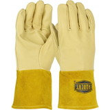 West Chester 6021 Ironcat Premium Top Grain Pigskin Leather Mig Welder's  Glove with Kevlar Stitching - Split Leather Gauntlet Cuff