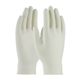 PIP 62-322PF Ambi-dex Repel Disposable Latex Glove, Powder Free with Textured Grip - 5 mil